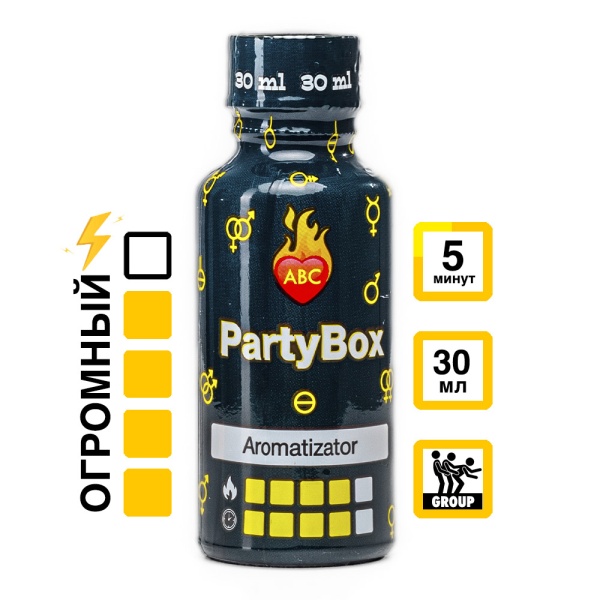Купить Ароматизатор ПатиБокс 30 мл с УльтраБутил, Изобутилнитрит эффектом действия, в Мурманске, цена: 1 550 ₽