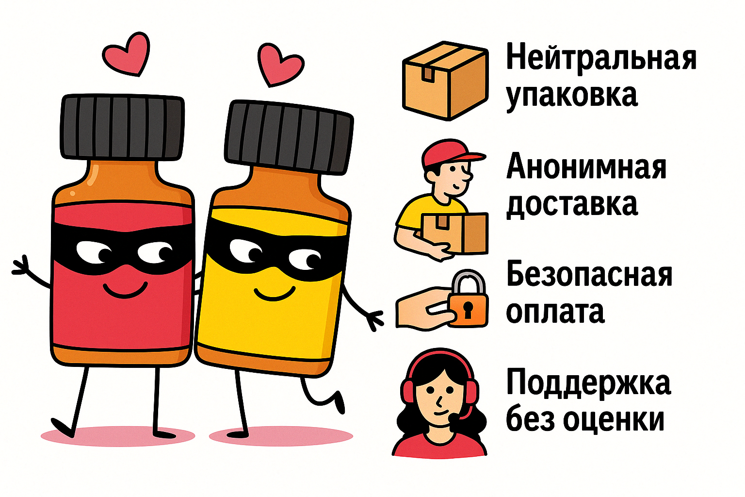 Анонимная доставка попперсов в Мурманске